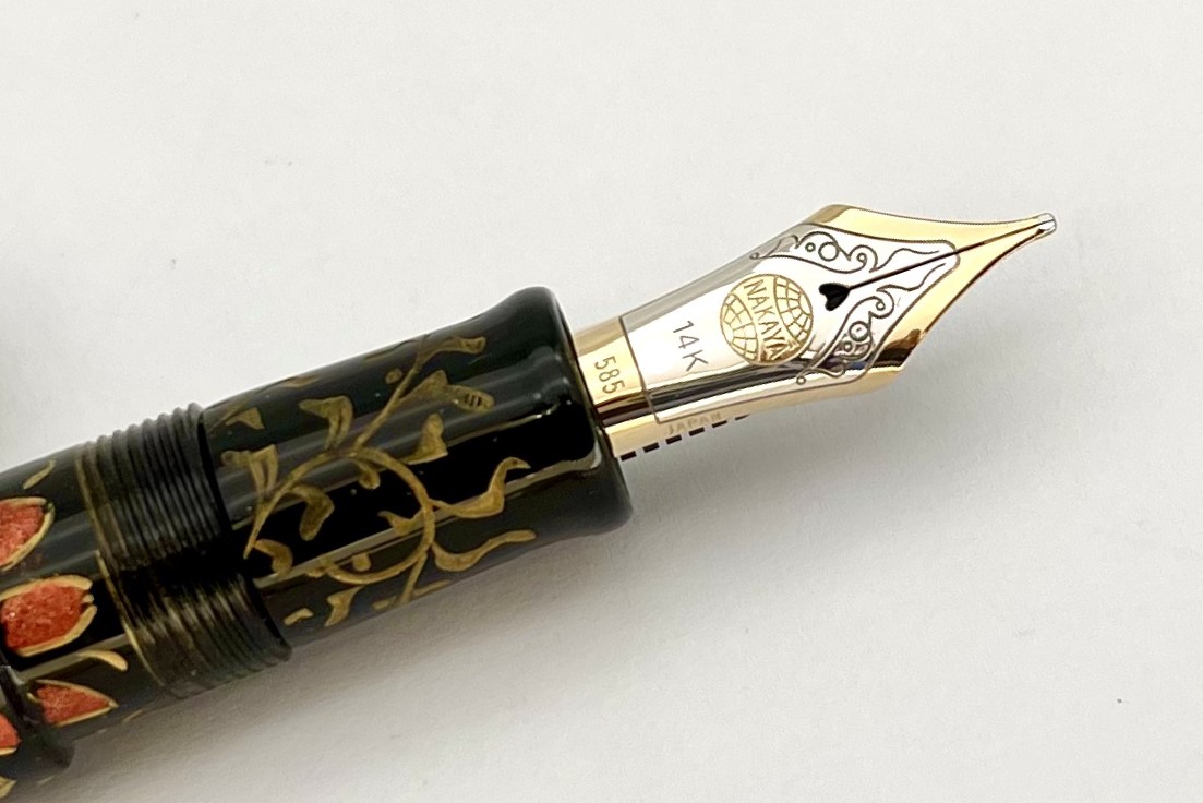 NakayaPiccoloLongWriterChinkinPalmetBlackColorfulLines3FP_M